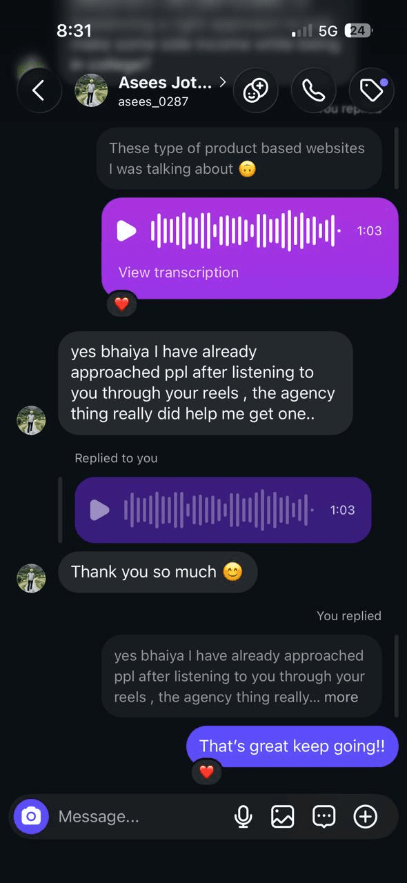 Consistent outreach brought results
